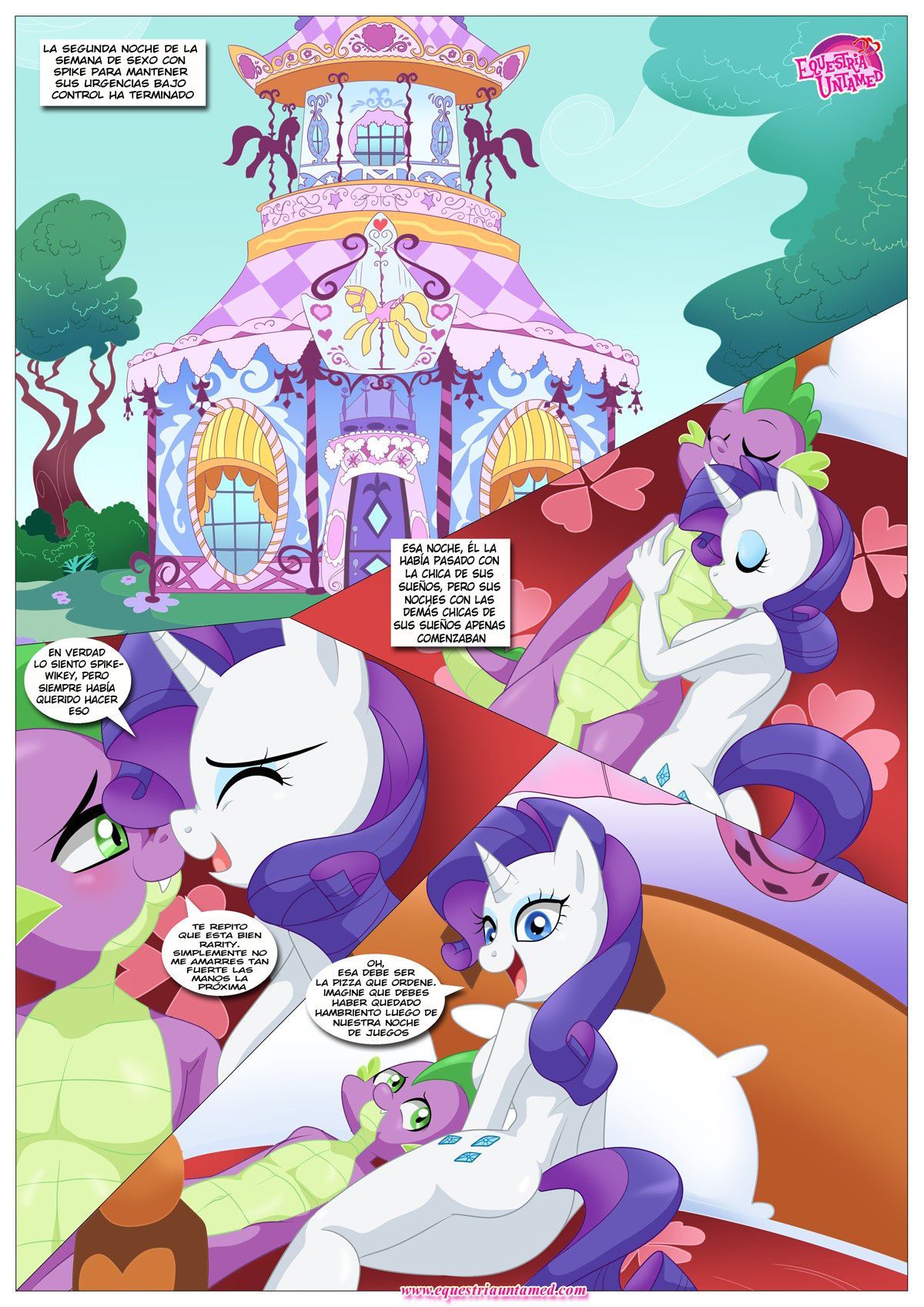 [Palcomix] El Juego De Exhibición Publica De Afecto De Rainbow Dash (My Little Pony Frienship Is Magic) (Spanish) (En Progreso) [kalock] 2