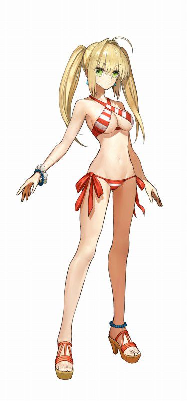 [Fate/X-Terra link] Jeanne and Drake, such as Girls ' erotic swimsuit DLC costume! 2