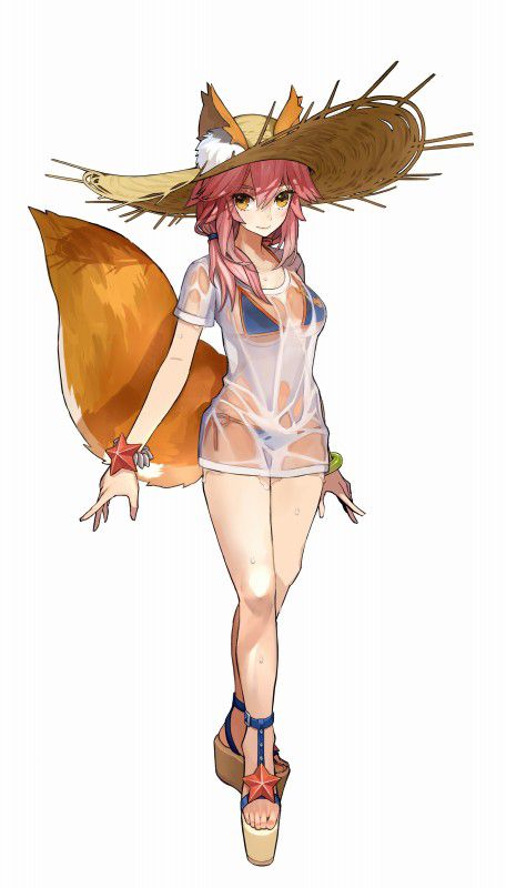 [Fate/X-Terra link] Jeanne and Drake, such as Girls ' erotic swimsuit DLC costume! 4