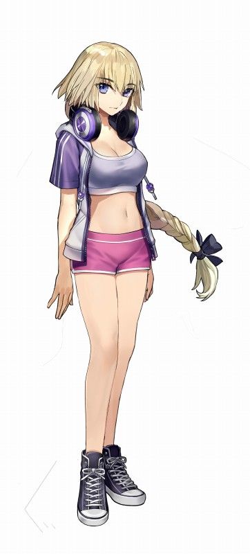 [Fate/X-Terra link] Jeanne and Drake, such as Girls ' erotic swimsuit DLC costume! 8