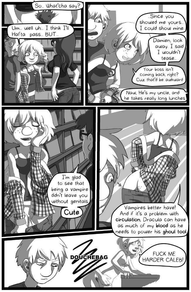 Zoe the Vampire weekly webcomic 6