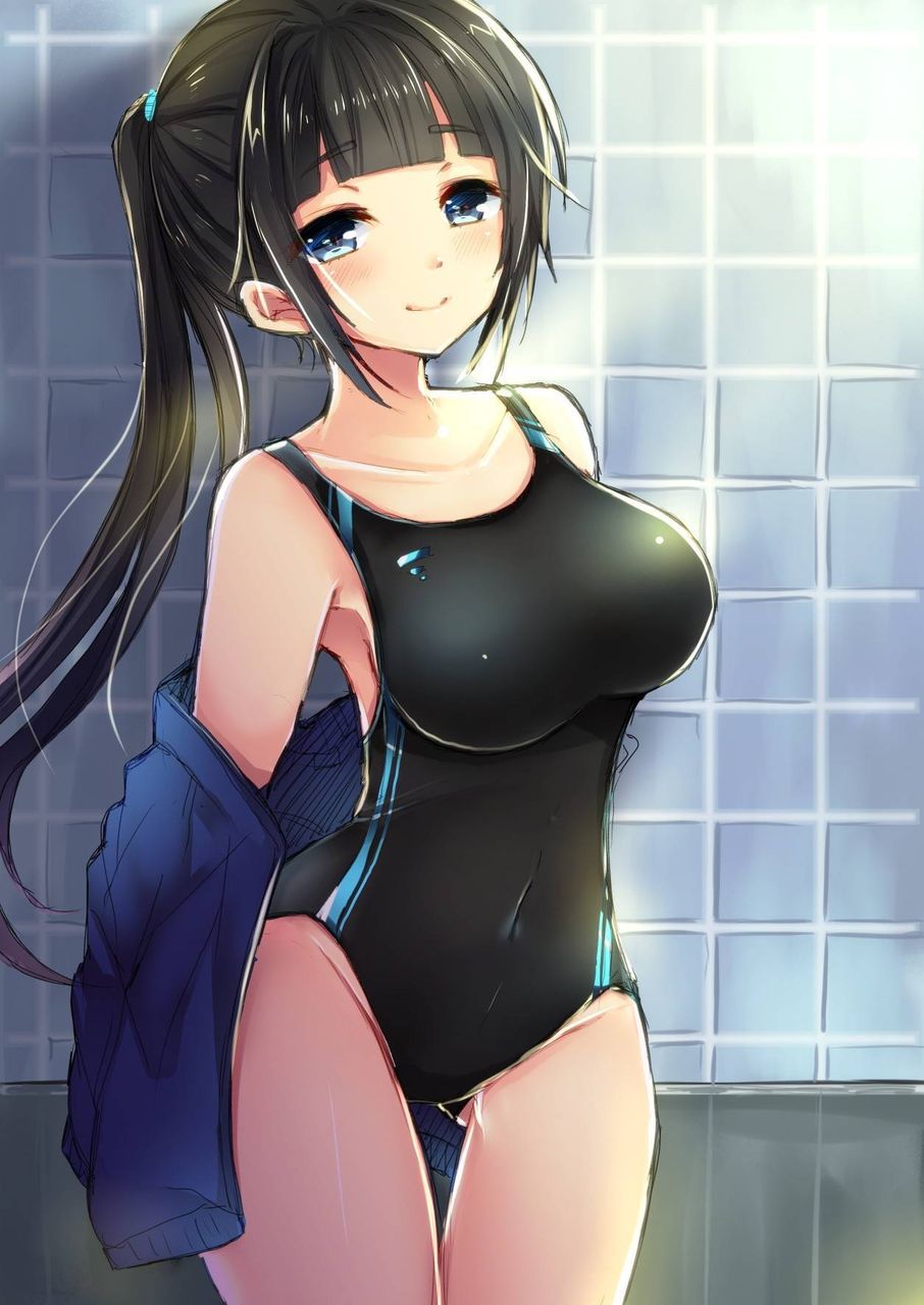 Swimming swimsuit slowly in the picture because busy 1