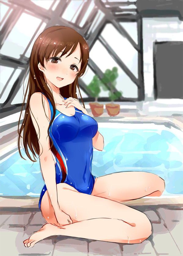 Swimming swimsuit slowly in the picture because busy 14