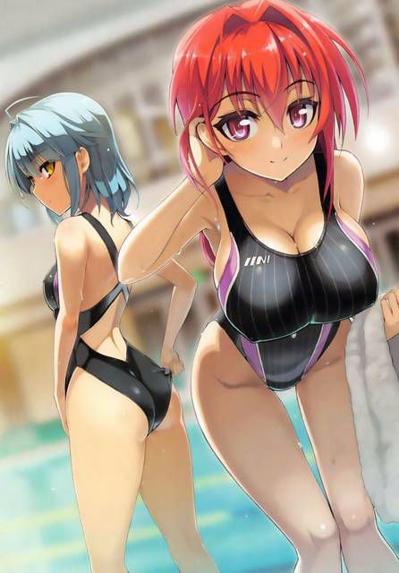 [48 pieces] two-dimensional fetish image collection for Nuke to girls of swimsuit. 12 14
