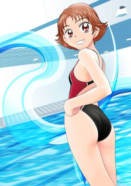 [48 pieces] two-dimensional fetish image collection for Nuke to girls of swimsuit. 12 30