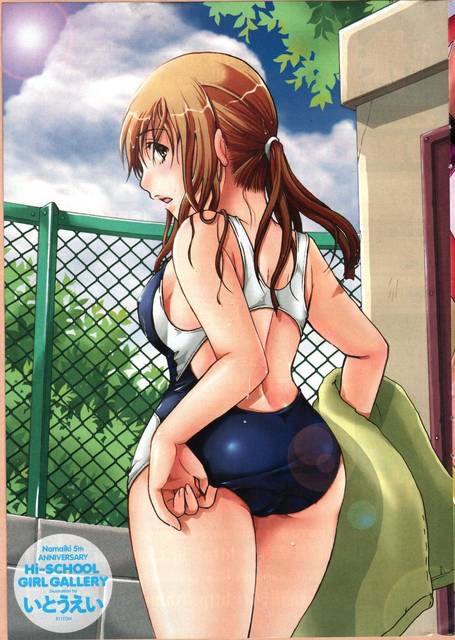 [48 pieces] two-dimensional fetish image collection for Nuke to girls of swimsuit. 12 40