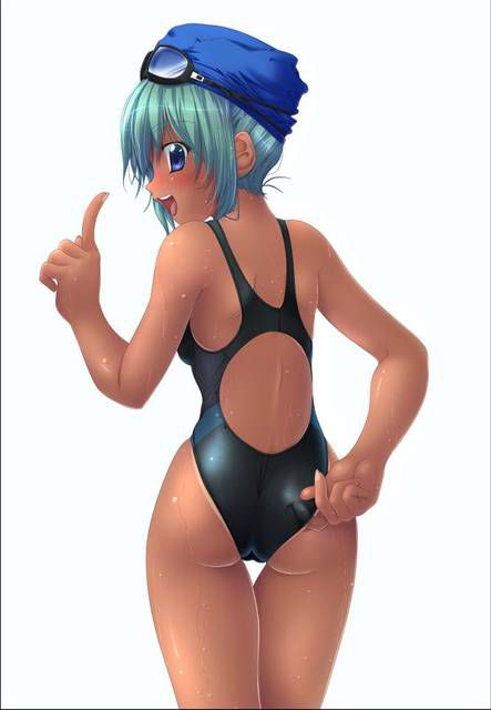 [48 pieces] two-dimensional fetish image collection for Nuke to girls of swimsuit. 12 43