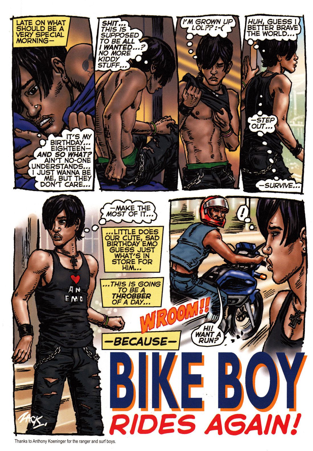 [Oliver Frey] Bike boy rides again 5