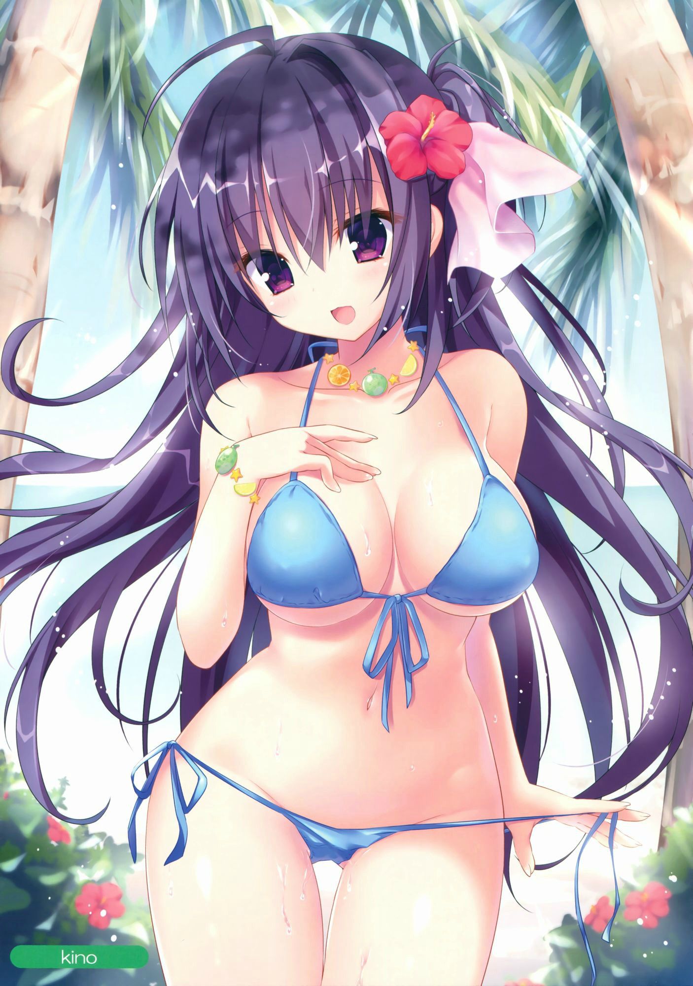 Second erotic image of Happy gal with cute swimsuit wwww 23