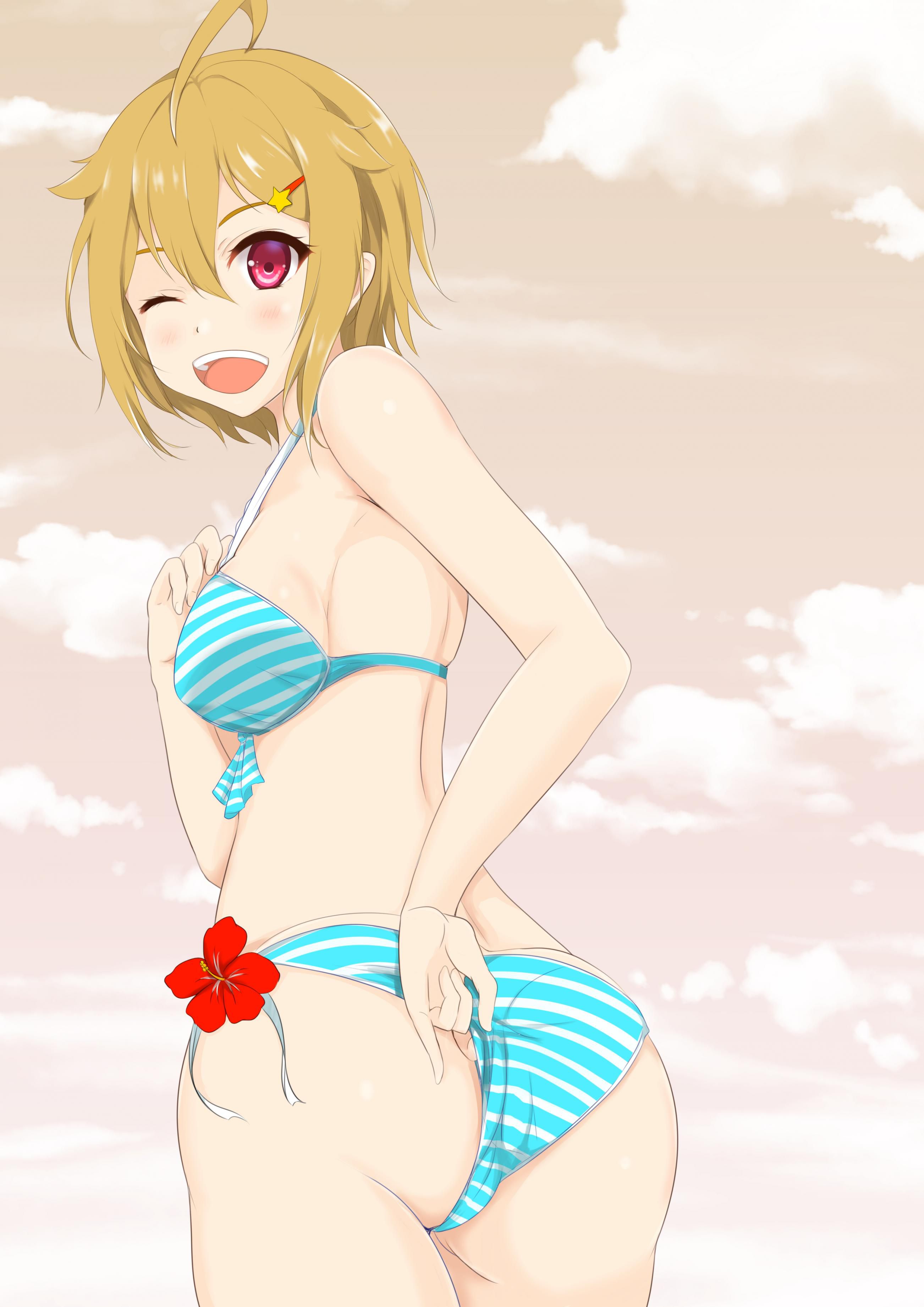 Second erotic image of Happy gal with cute swimsuit wwww 9
