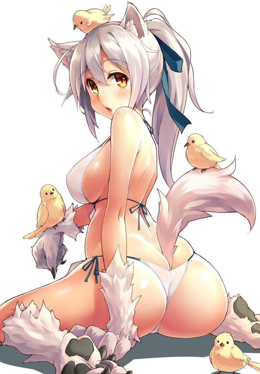 [Second edition] beautiful silver hair girl secondary erotic image [Silver hair] 18