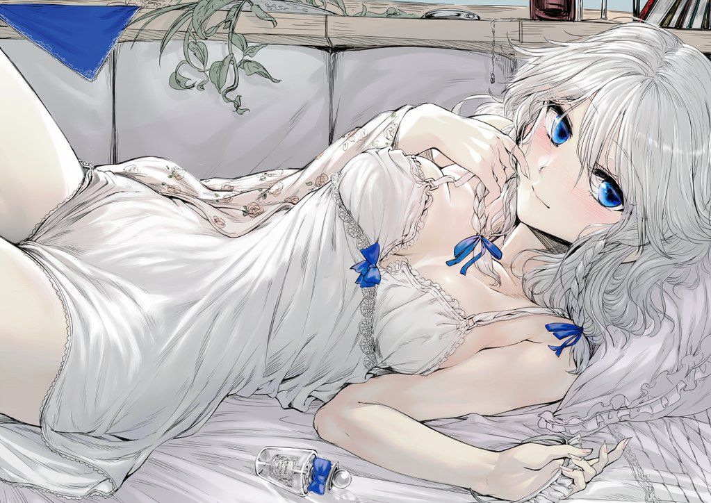 [Second edition] beautiful silver hair girl secondary erotic image [Silver hair] 27