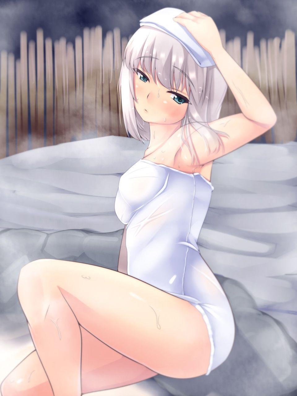 [Second edition] beautiful silver hair girl secondary erotic image [Silver hair] 33