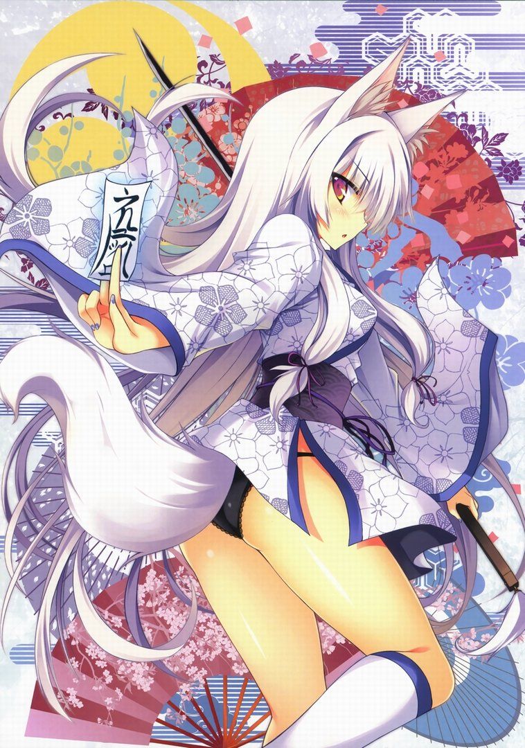 [Second edition] beautiful silver hair girl secondary erotic image [Silver hair] 35