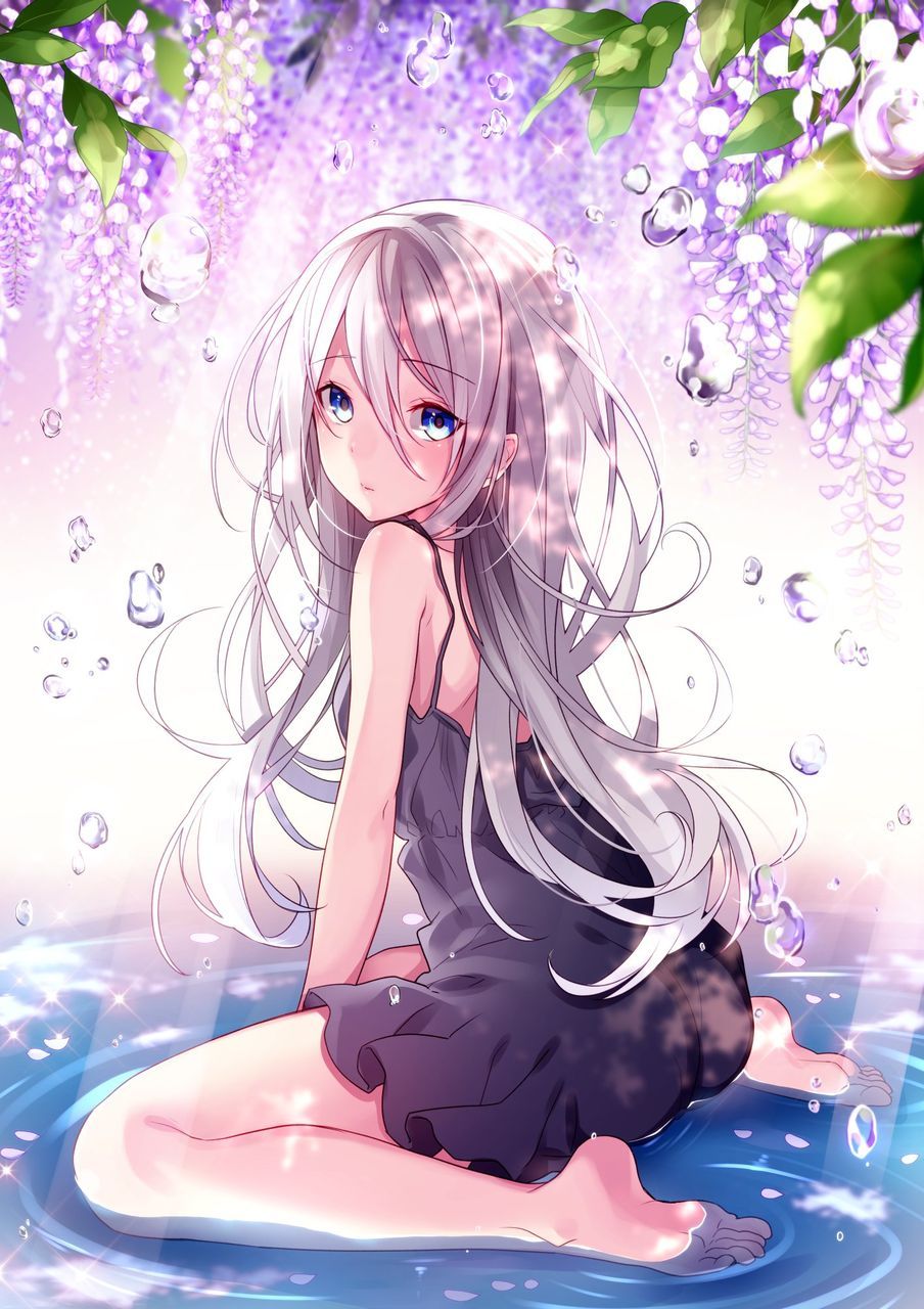 [Second edition] beautiful silver hair girl secondary erotic image [Silver hair] 4