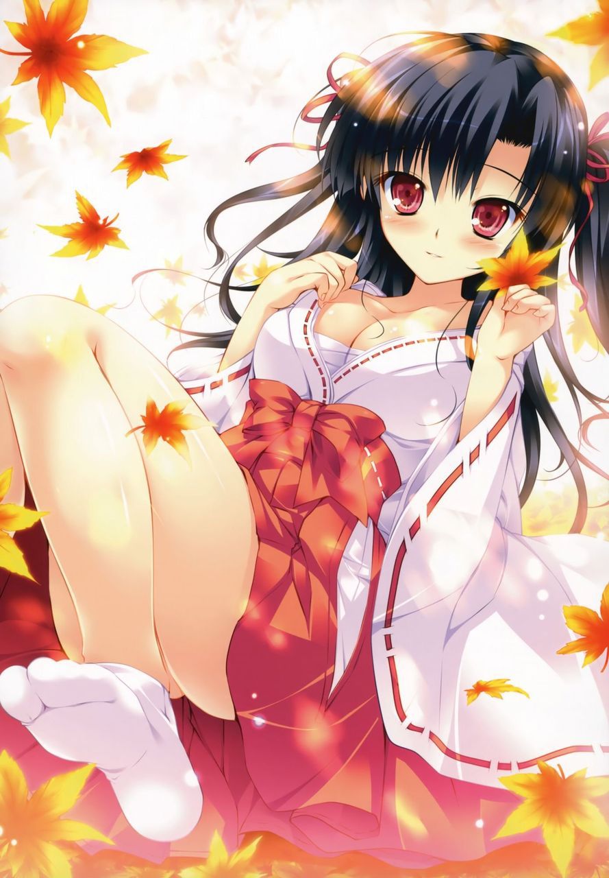 [2nd] Second erotic image of a girl in the maiden clothes Part 5 [Miko-san] 1