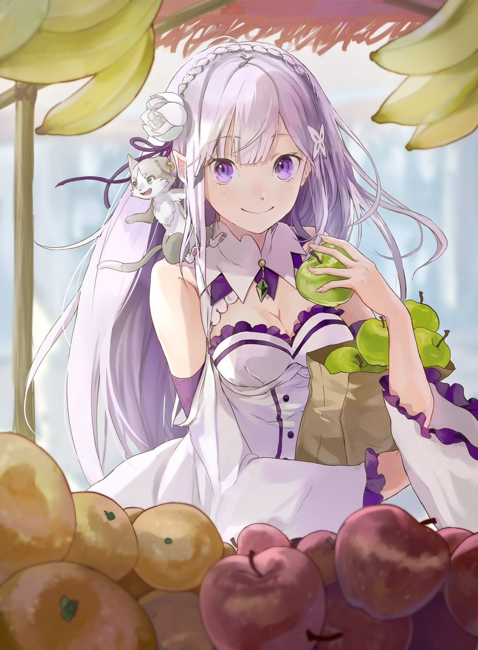 Secondary image of the girl who comes out in "Re: Different World life starting from zero" Part 2 [Re: zero] 1