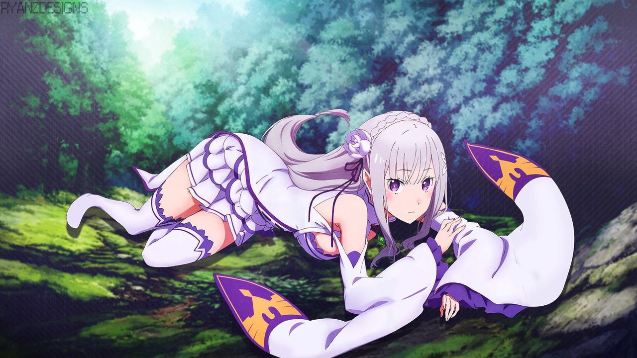 Secondary image of the girl who comes out in "Re: Different World life starting from zero" Part 2 [Re: zero] 17