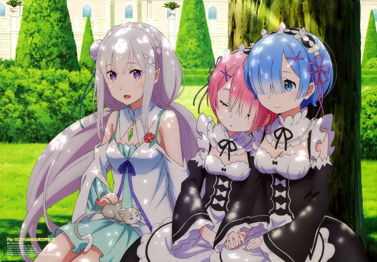 Secondary image of the girl who comes out in "Re: Different World life starting from zero" Part 2 [Re: zero] 29