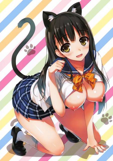 Do you play with your cat ears? : Rainbow Erotic Pictures Summary 1