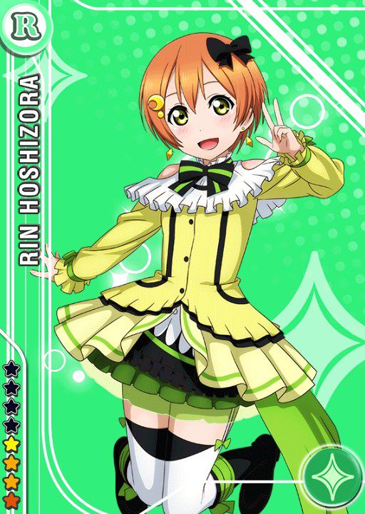 Love Live! School Idol Festival: Rin Hoshizora-chan's your SR. R card Photo No. 2 6