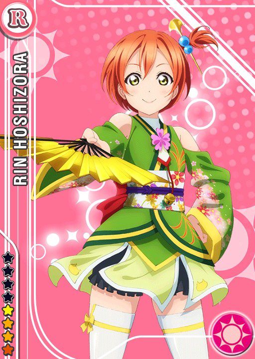 Love Live! School Idol Festival: Rin Hoshizora-chan's your SR. R card Photo No. 2 8