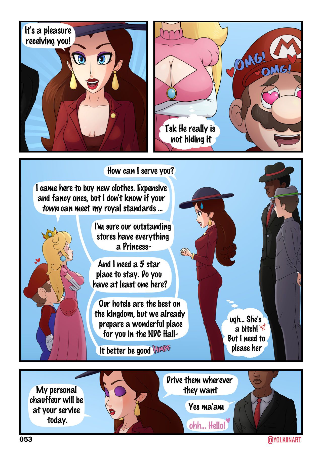 [Yolkiin] Peach Sex Odyssey (ongoing) [english] 55