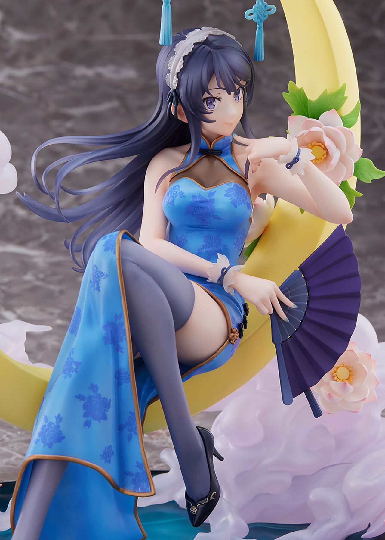 "Youth Pig Bastard Doesn't Dream of Bunny Girl Senpai" Mai Sakurajima's Erotic Cheongsam Dress Figure 16