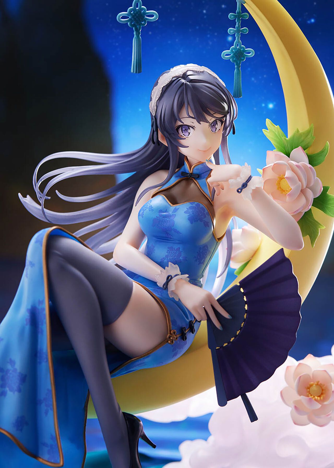 "Youth Pig Bastard Doesn't Dream of Bunny Girl Senpai" Mai Sakurajima's Erotic Cheongsam Dress Figure 6