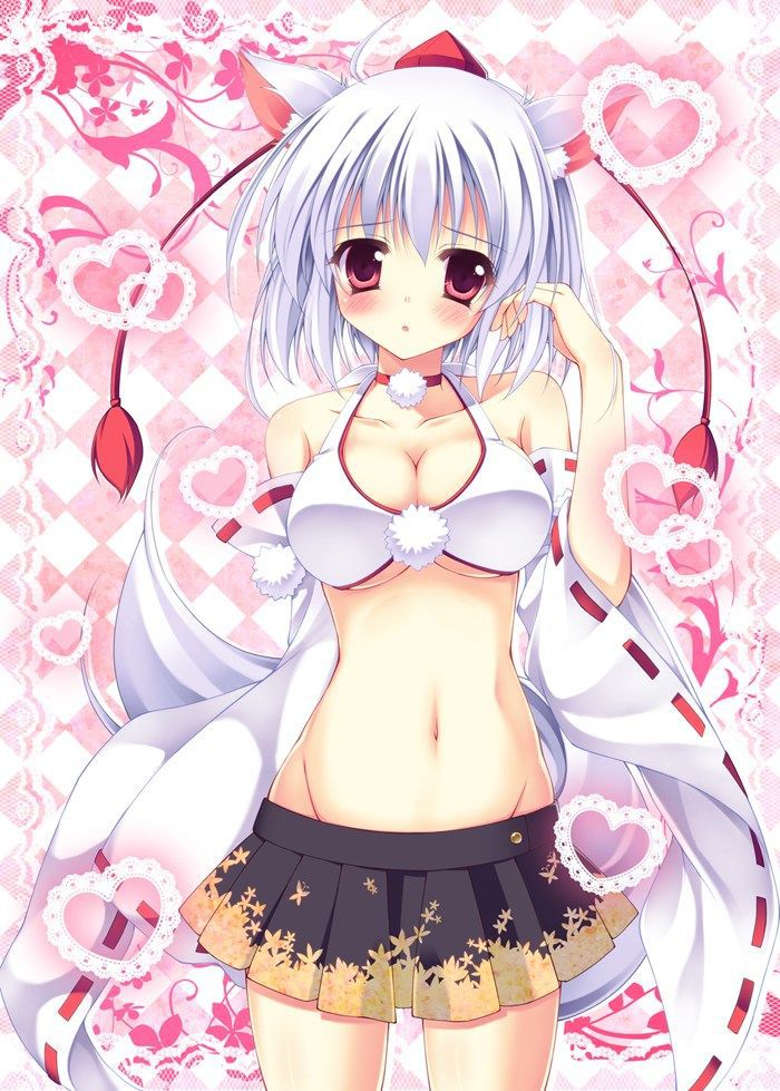 Please give a picture of a cute girl with silver, white hair! Part 14 [2d] 18