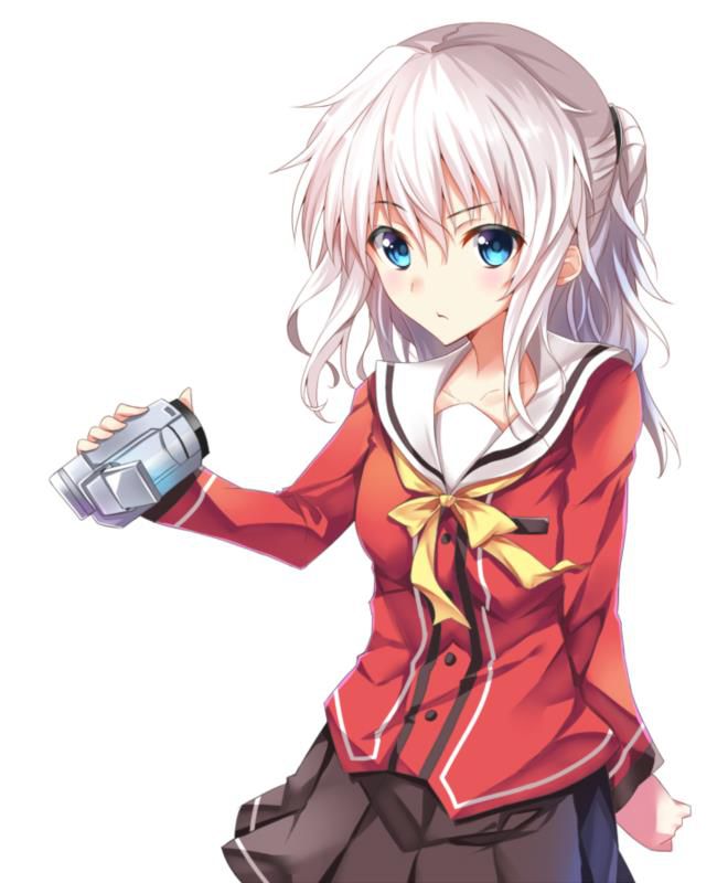 Please give a picture of a cute girl with silver, white hair! Part 14 [2d] 47