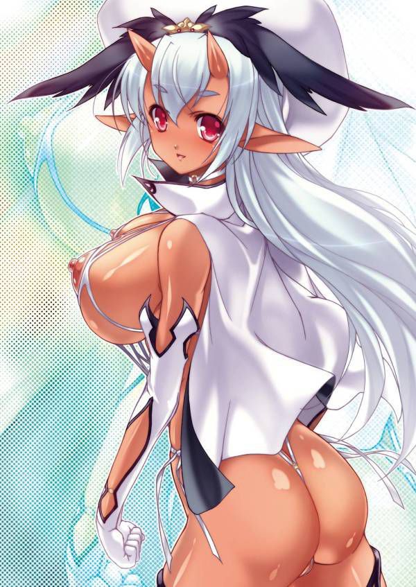 Please give a picture of a cute girl with silver, white hair! Part 14 [2d] 7
