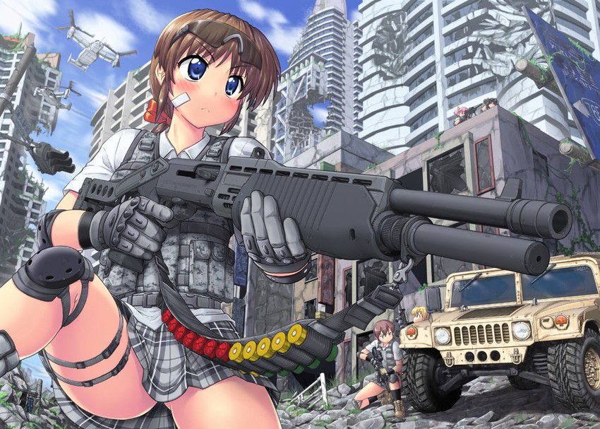 [Secondary/ZIP] Second erotic image of a girl with a weapon 26 [firearms, etc.] 18