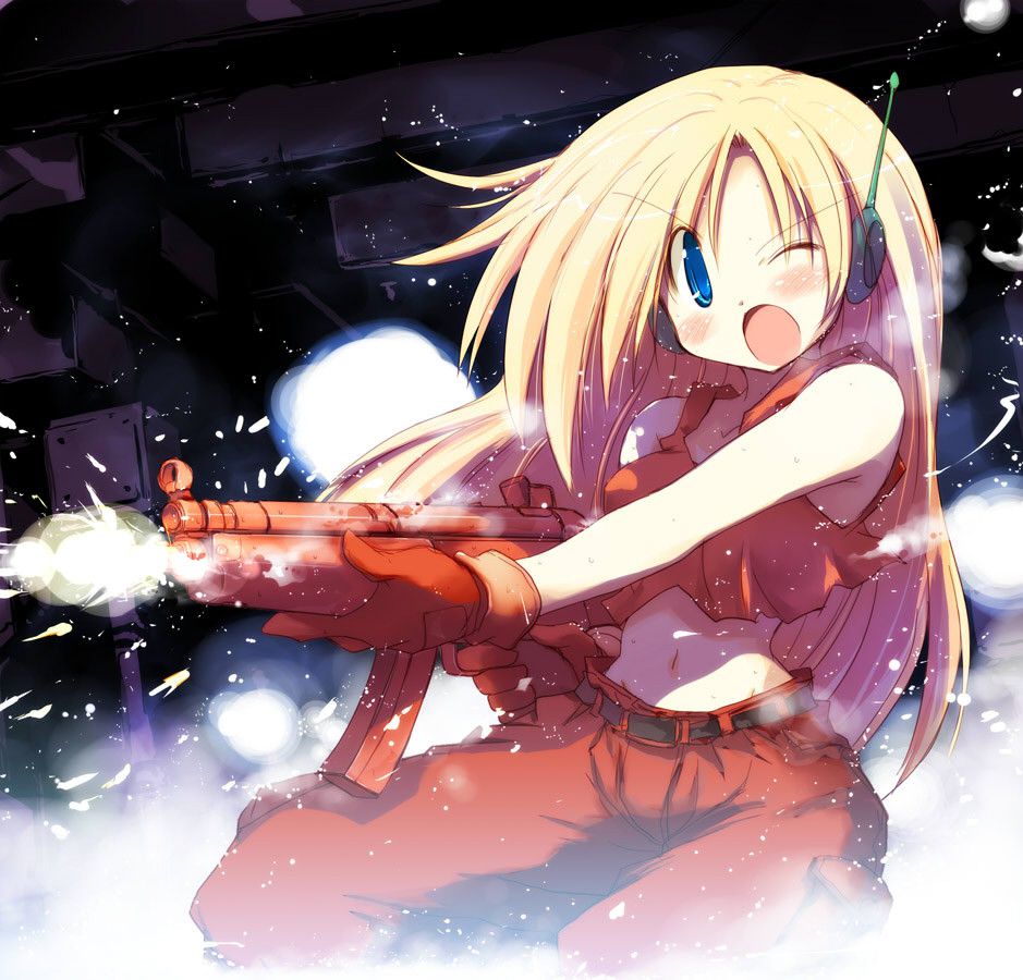 [Secondary/ZIP] Second erotic image of a girl with a weapon 26 [firearms, etc.] 23