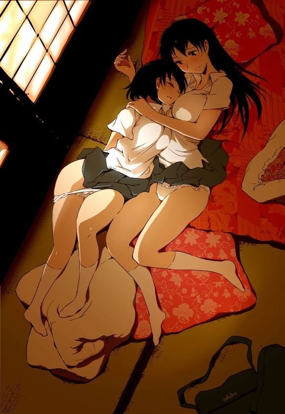 [Yuri] lesbian erotic image that flirting with each other girls 16 [2-d] 19