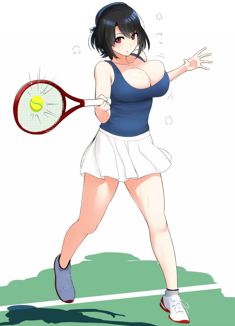 Image of sports girl even if drowsiness 23