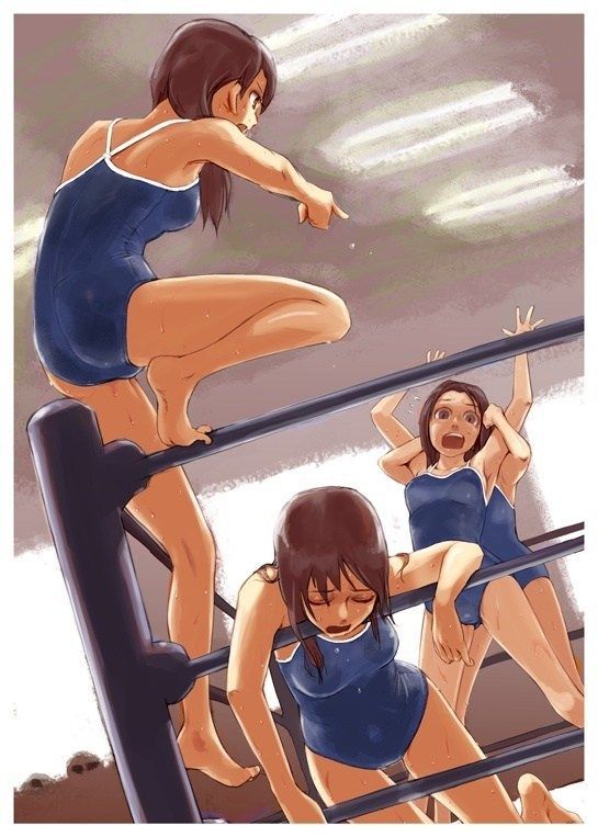 Image of sports girl even if drowsiness 24