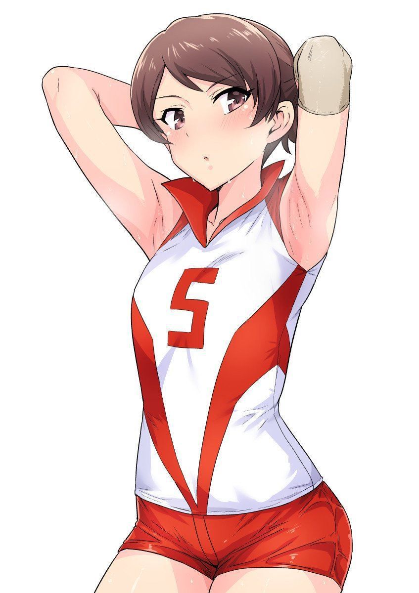 Image of sports girl even if drowsiness 29