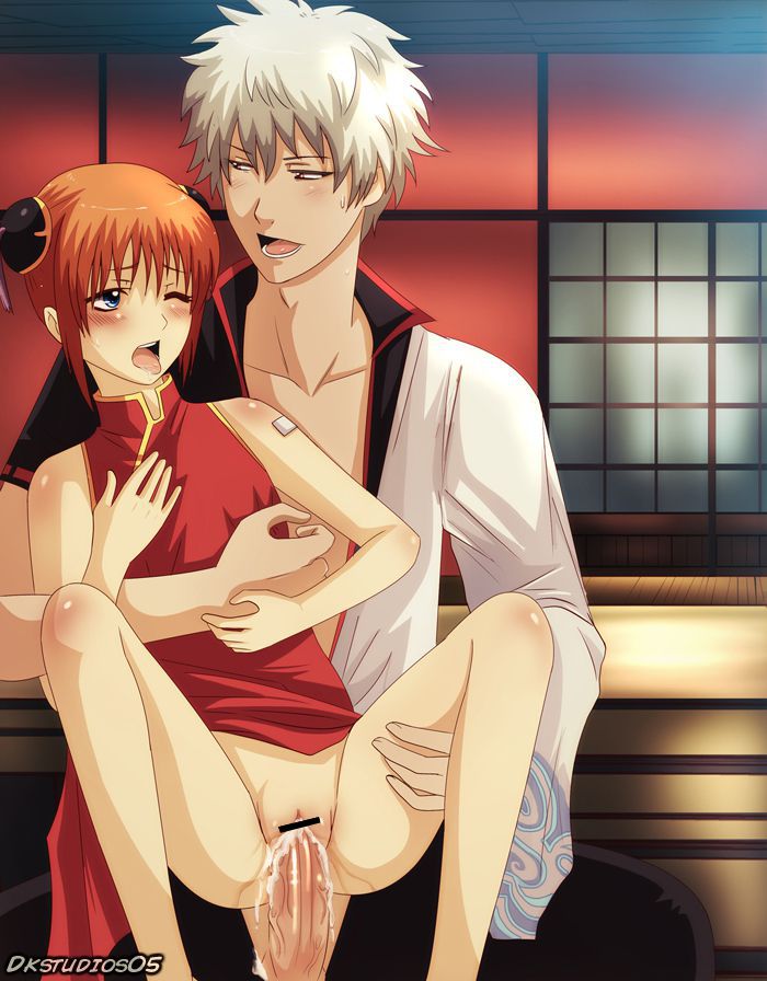 【Gintama】 Let's paste the erotic kawaii images of Kagura together for free ☆ 17