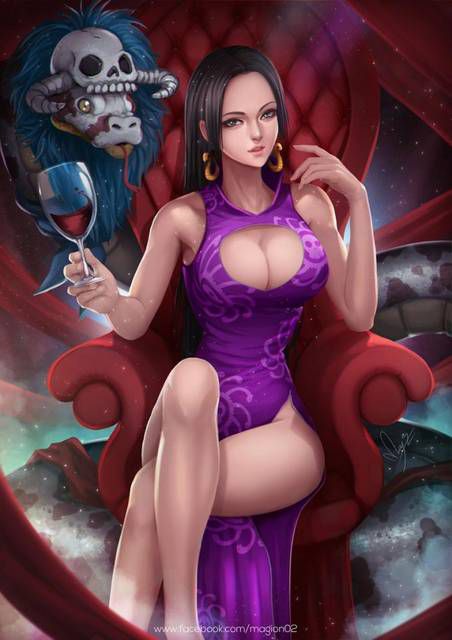 [101 Reference images] from the beautiful picture of the second erotic boa Hancock! 1 [One Piece] 26