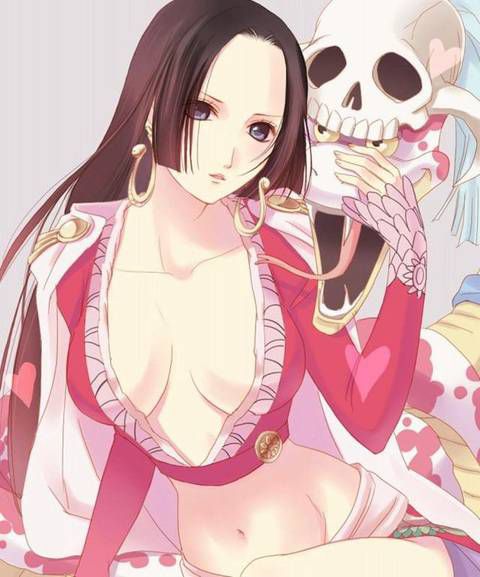 [101 Reference images] from the beautiful picture of the second erotic boa Hancock! 1 [One Piece] 54