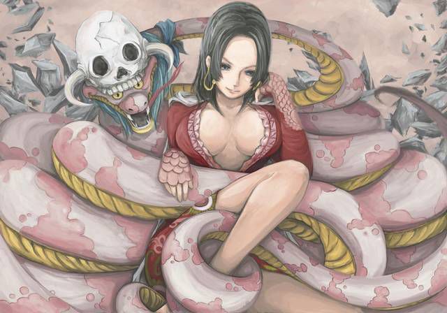 [101 Reference images] from the beautiful picture of the second erotic boa Hancock! 1 [One Piece] 64