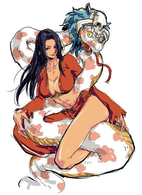 [101 Reference images] from the beautiful picture of the second erotic boa Hancock! 1 [One Piece] 90