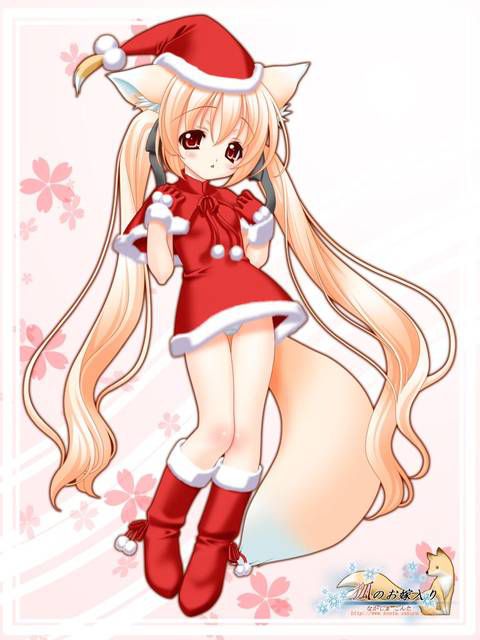 [105 images] Two-dimensional beautiful girl Christmas Santa costume! 5 73