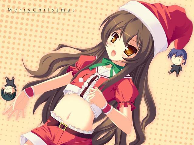 [105 images] Two-dimensional beautiful girl Christmas Santa costume! 5 91