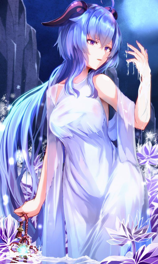 【Second】Blue-haired girl image Part 16 15