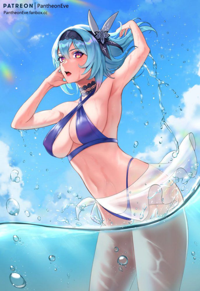 【Second】Blue-haired girl image Part 16 27