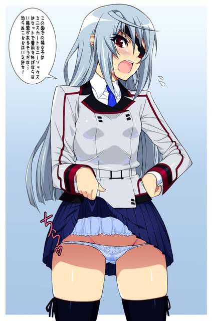 [116 Photos] About the image of the is Laura's eyepatch. 1 [Infinite Stratos] 55