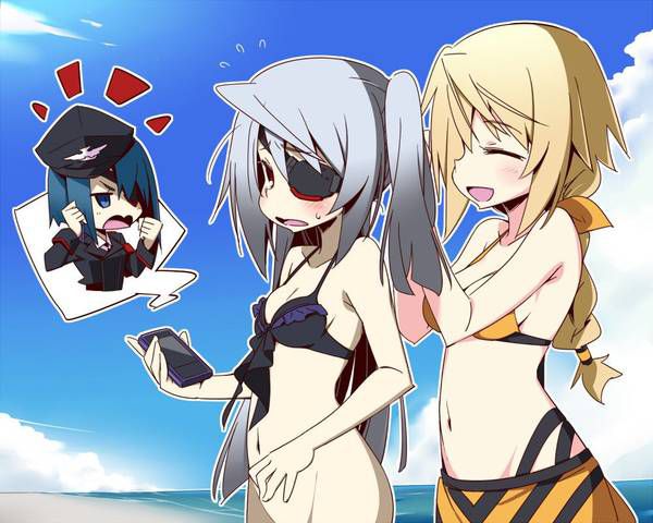 [116 Photos] About the image of the is Laura's eyepatch. 1 [Infinite Stratos] 95