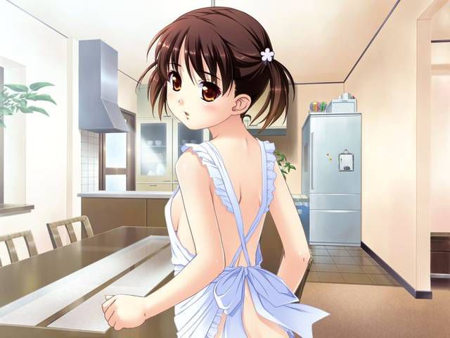 [105 erotic images] Two-dimensional naked apron just looking at her daughter, it is already.... 6 【 Newlyweds 】 57